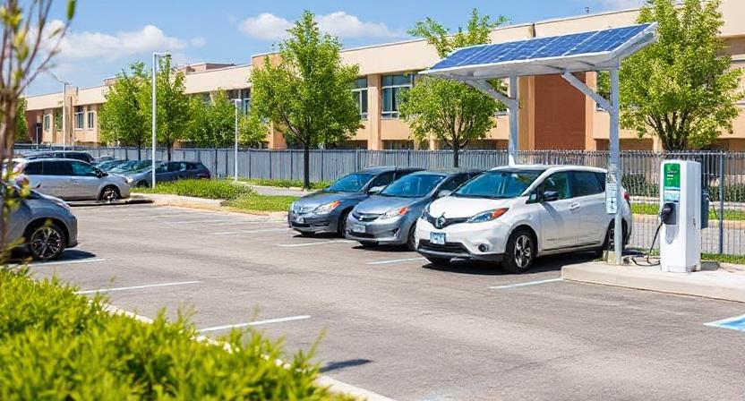 Smart campus EV Chargers Installation and Maintenance