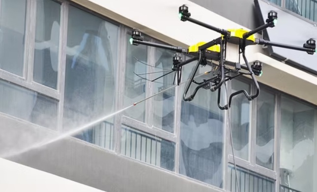 Cleaning Drones for Commercial and Industrial Spaces in Middle East