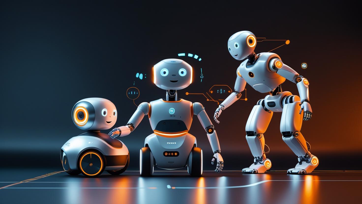 Humanoid Customer Service Robots