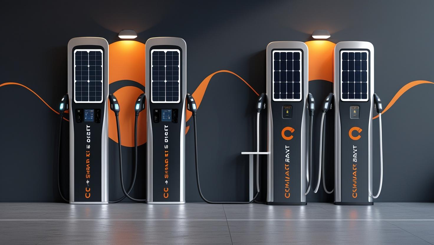 Service & delivery fleet EV charging in Dubai, Sohar