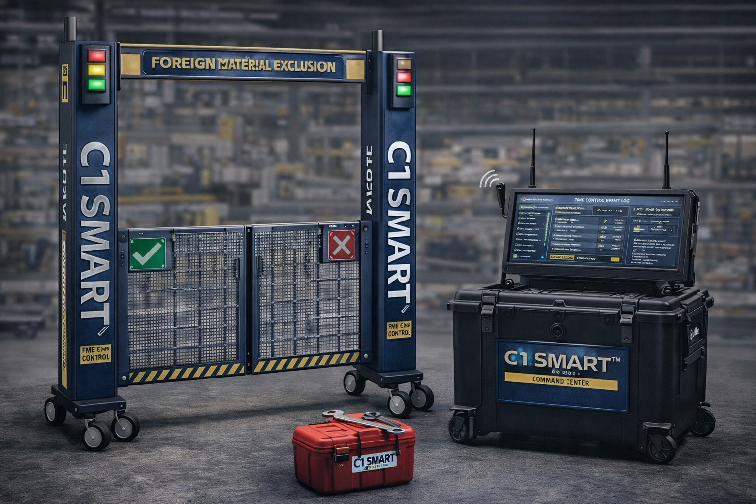 C1 SMART FME RFID Gates Dubai Riyadh Doha Muscat Manama Kuwait City Mumbai Delhi Bengaluru