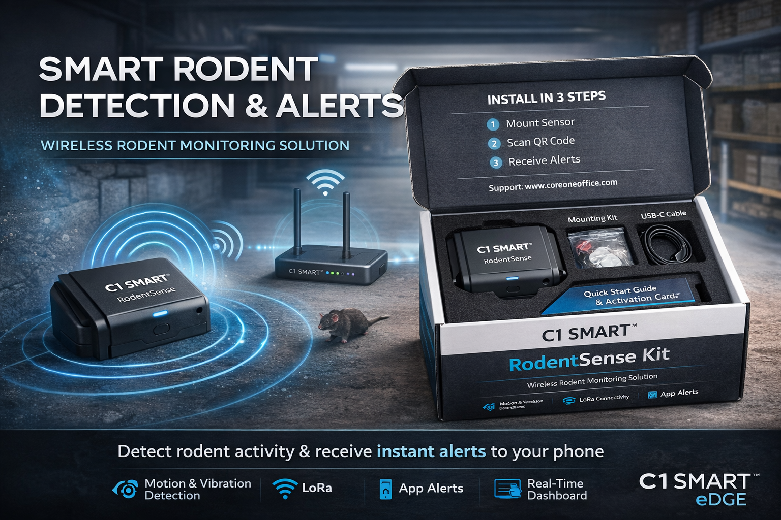 Industrial Rodent Monitoring