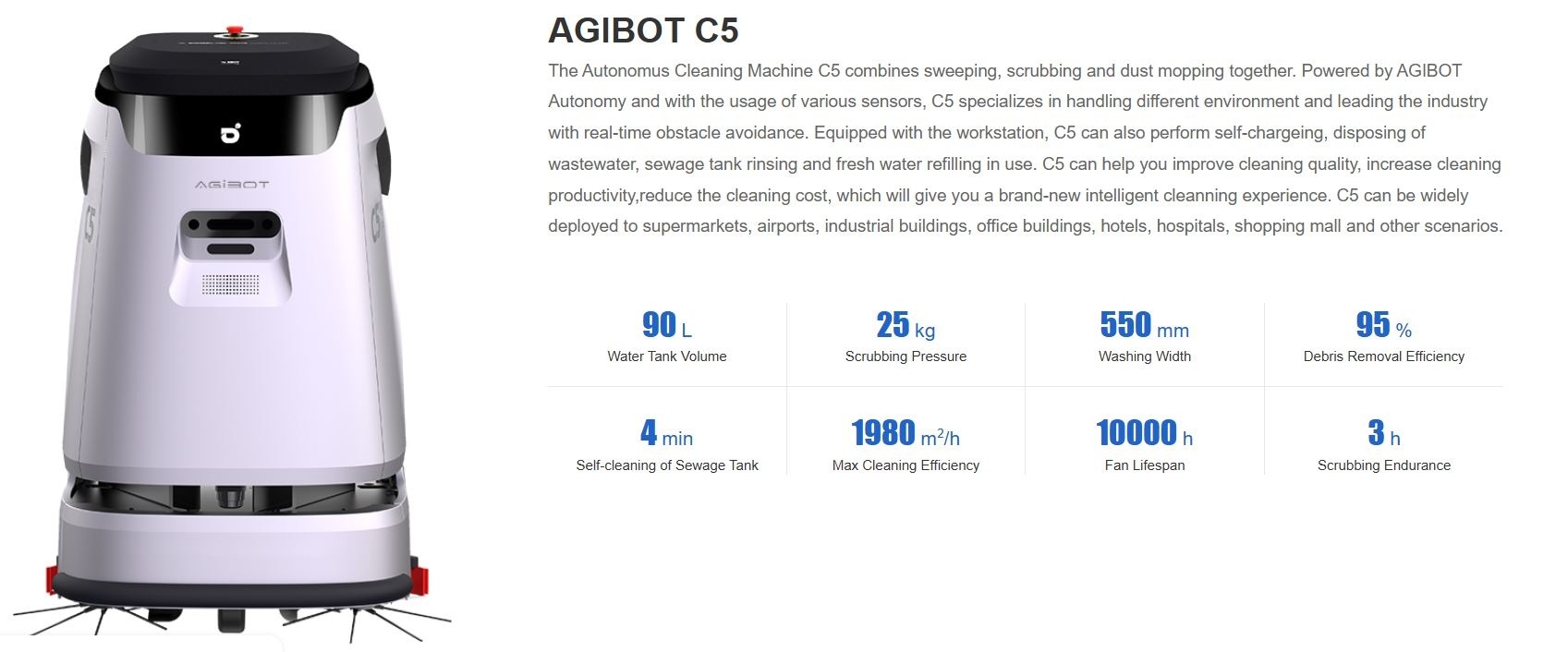 Intelliclean 360 Autonomous Cleaning Robots