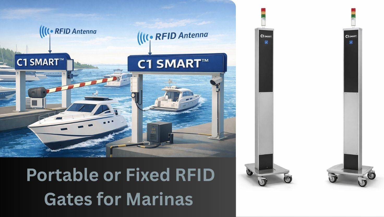 C1 SMART™ Portable RFID Gates for Vessels