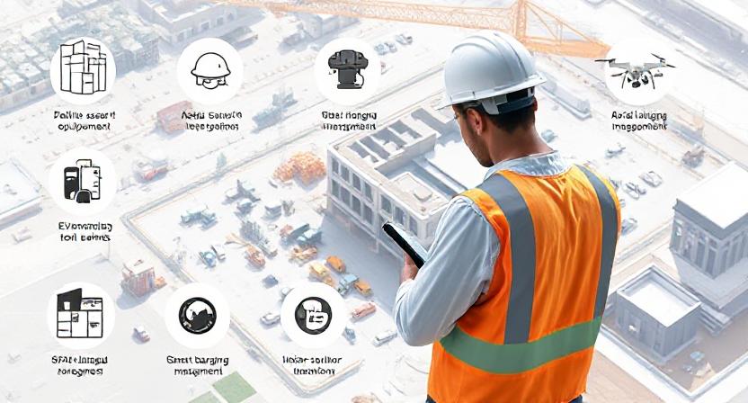 Smart Construction Site Management Dubai Abu Dhabi UAE Oman