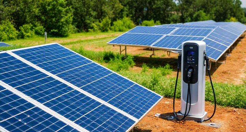 Solar and EV Energy Management Farms