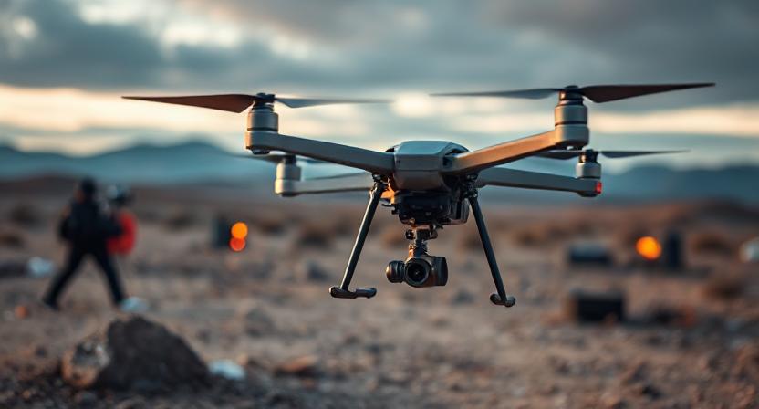 Media Drones and Cameras