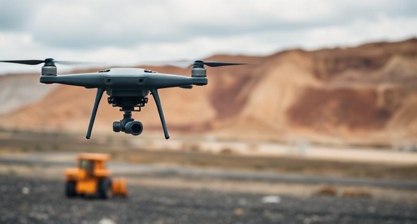 Mining Surveillance Drones & Cameras GCC and India