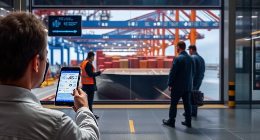 Port Visitor Management and Indoor Mapping