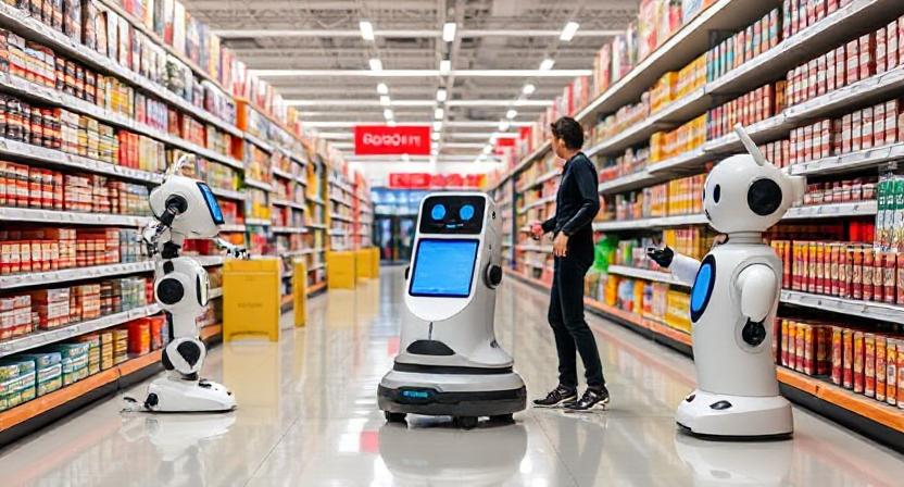 Robots and Automation in Retail Stores across Middle East & India